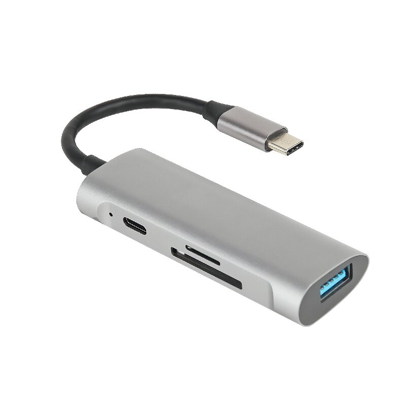 Mobia adapteri USB-C -> USB-C + USB-A + MicroSD/TF